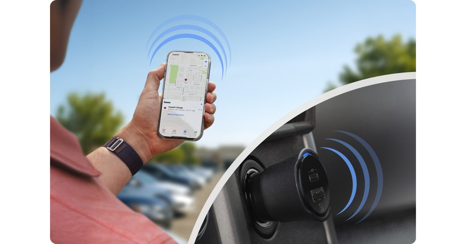 Stop Searching — and Start Saying, “Found It!” with the Scosche FoundIt™ Charge