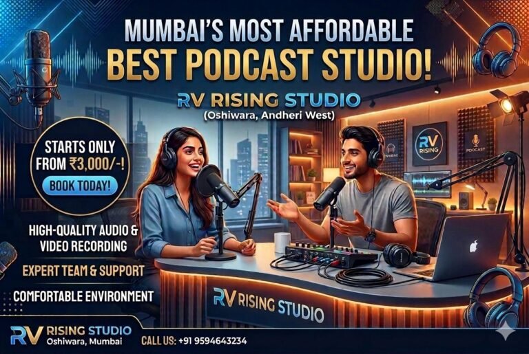 “Home Recording Isn't Enough” Why RV Rising Podcast Studio is the Secret to Viral Podcast Success