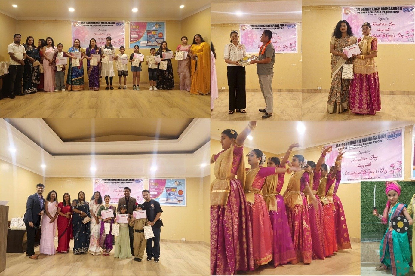 JSM Nagaland Celebrates Foundation Day and International Women’s Day